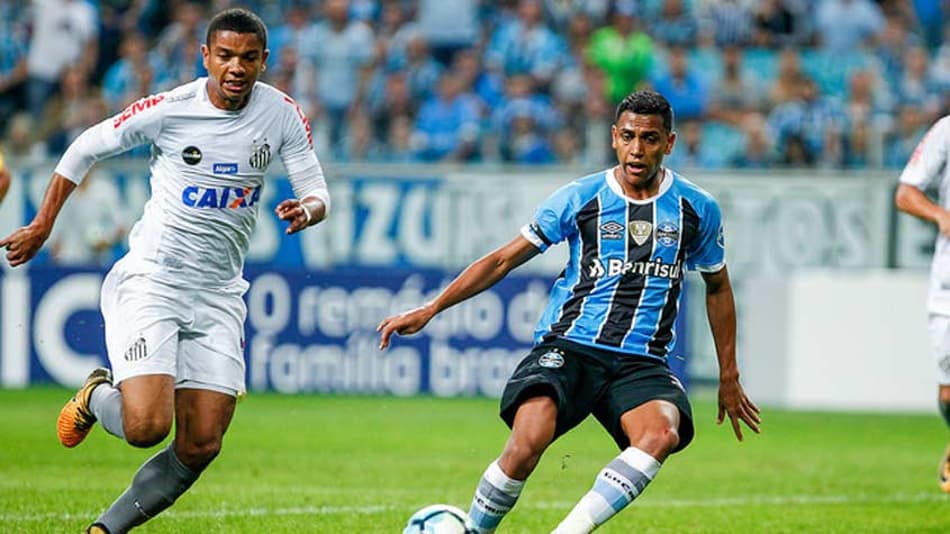 Números da Bola: Estatísticas de Grêmio 1×1 Santos