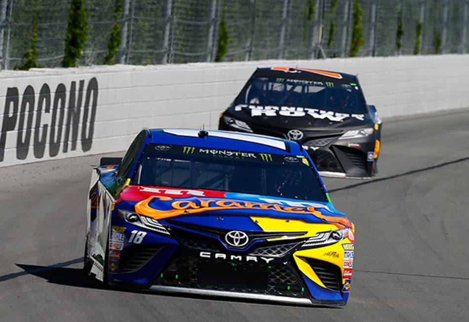 NASCAR: Kyle Busch vence etapa de Pocono e quebra jejum