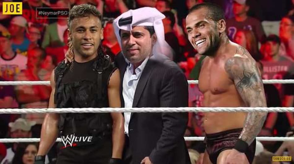 Vídeo hilário brinca com a 'traição' de Neymar com Messi e Luis Suárez