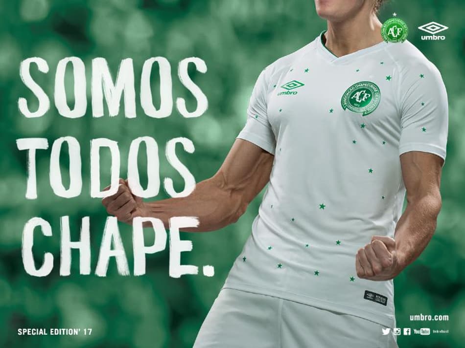 Camisa estrelada: Veja detalhes do novo manto da Chapecoense