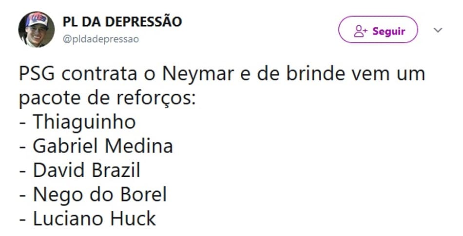 Acerto de Neymar com PSG inspira piadas na web; veja as melhores