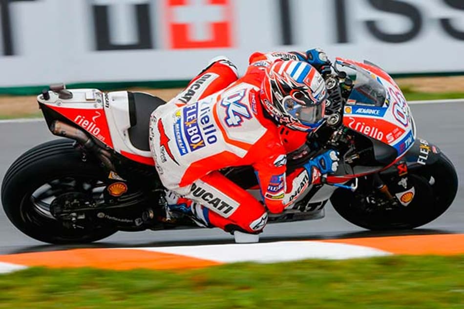 MOTOGP: Com pista seca, Dovizioso lidera segundo treino em Brno