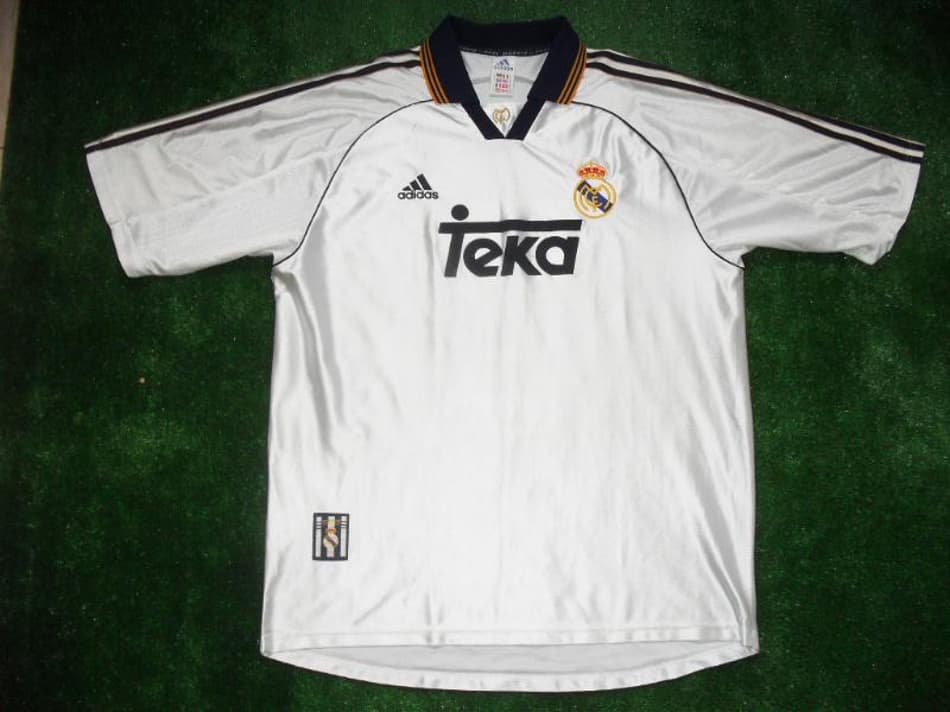 A evolução dos uniformes: A camisa do Real Madrid nas últimas 20 temporadas