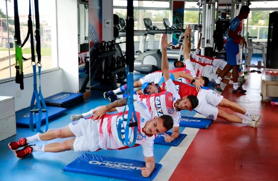 Bahia inicia preparação visando jogo contra o Atlético-PR