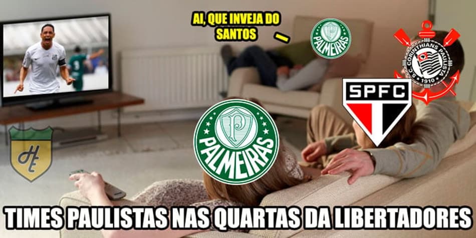 Os melhores memes da classificação do Santos às quartas da Libertadores