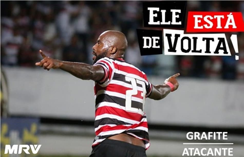 Com Grafite reencontrando a torcida, Santa duela com o CRB no Arruda