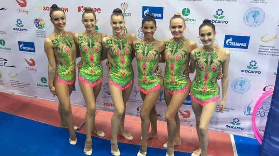 Ginástica rítmica briga por medalhas na Copa do Mundo de Kazan