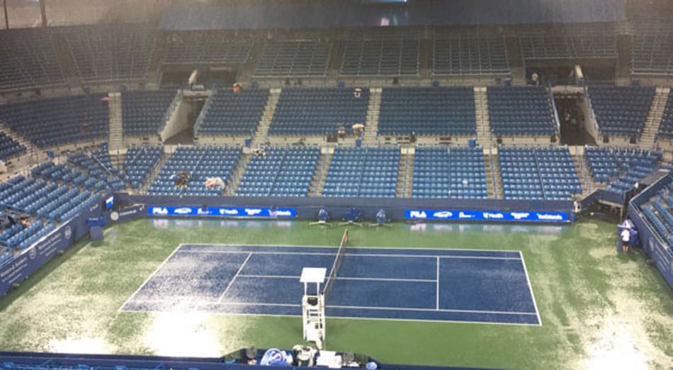 Chuva adia partida de Nadal pelas oitavas em Cincinnati