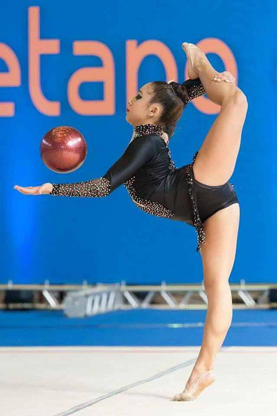 Ginasta do Canto do Rio é a única representante do Rio no Brasileiro