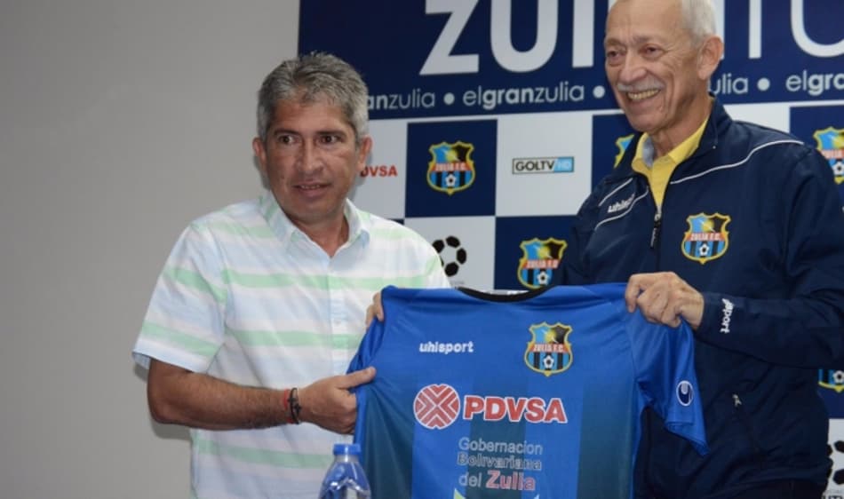 Carlos Maldonado é apresentado como técnico do Zulia