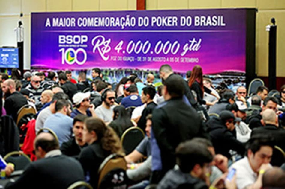 Freerolls vão dar 2 pacotes completos para o BSOP 100, em Foz do Iguaçu