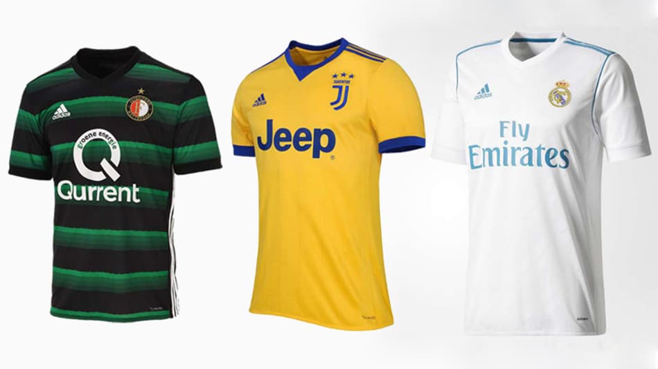Confira as camisas dos clubes classificados para a fase de grupo da Champions
