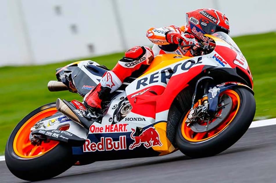 MOTOGP: Marquez faz a pole para Honda em Silverstone