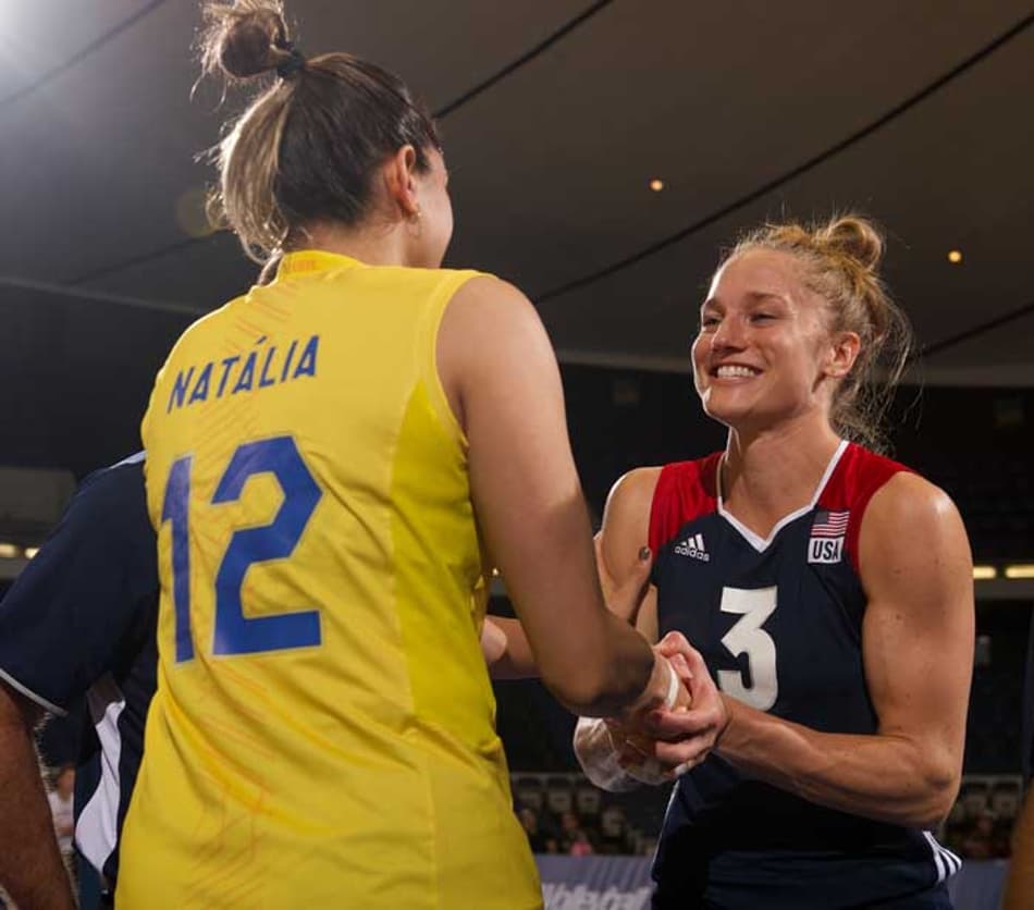 Brasil vence Estados Unidos no segundo amistoso da USAVcup