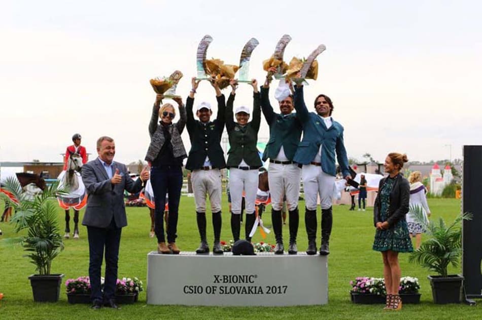 Hipismo | Equipe brasileira de Salto é campeã em Copa das Nações na Eslováquia