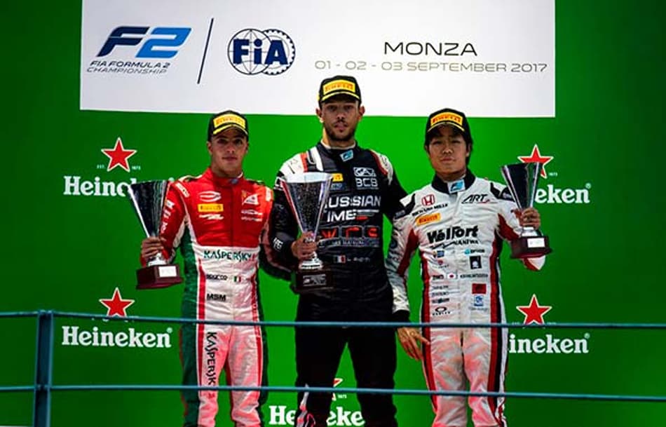 Ghiotto é punido e Fuoco herda vitória da F2 em Monza