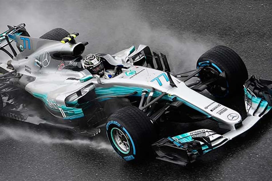 Bottas na P6: "Não consegui fazer os pneus de chuva funcionarem"