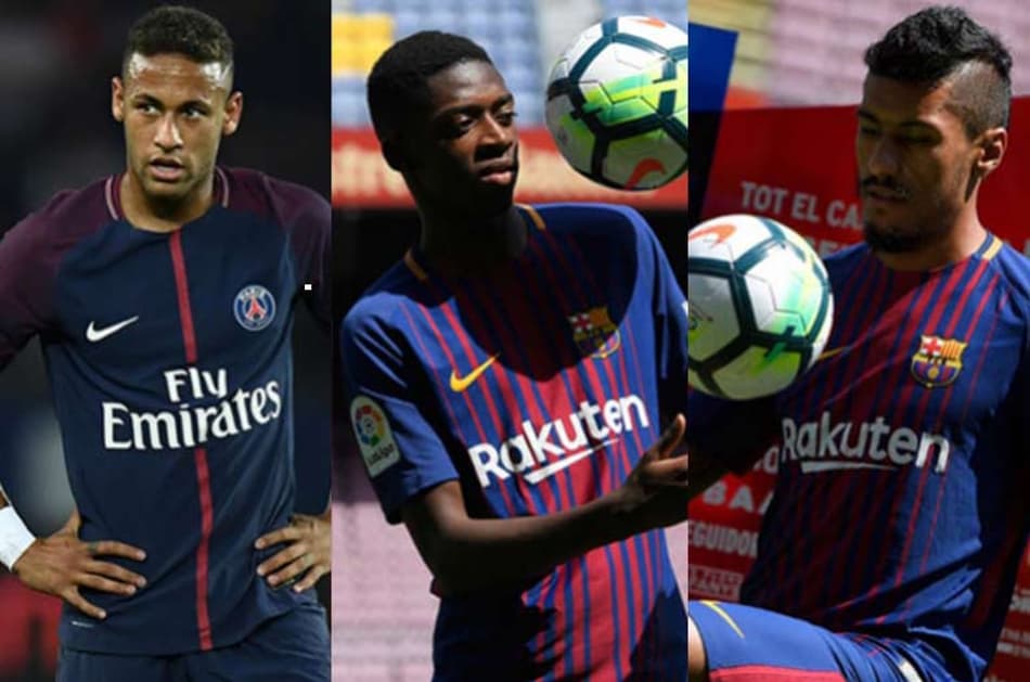 Sem Neymar, mas com Paulinho e Dembélé: O Barça no mercado