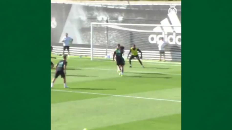 VÍDEO: De volta ao Real Madrid, Marcelo faz golaço em treino