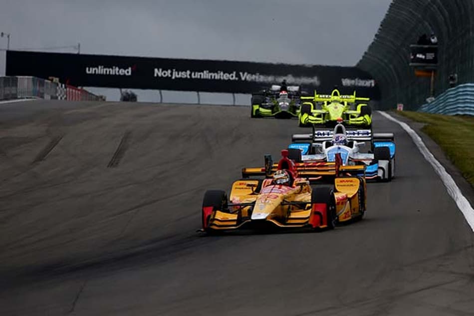 Hunter-Reay foi o terceiro: "Faltou ritmo no final para atacar os líderes"