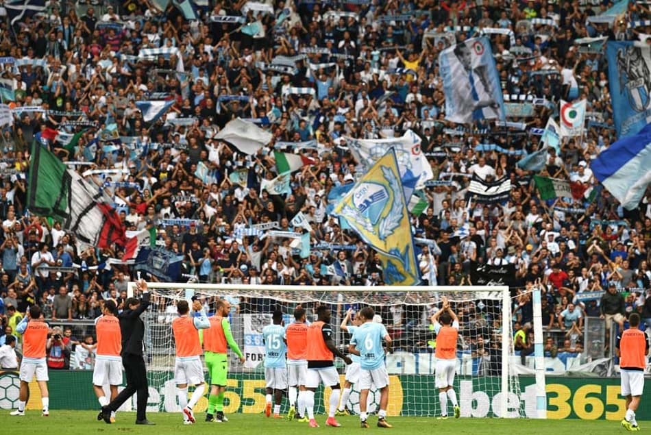 Lazio terá setor fechado no estádio por dois jogos após insultos racistas
