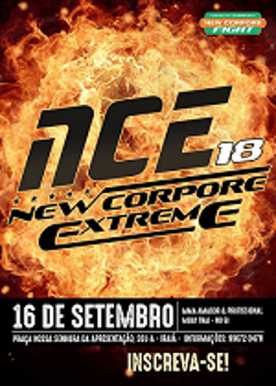 NCE terá disputa de cinturão dos meios-pesados: Bispo x Buga