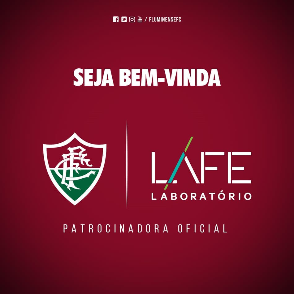 Fluminense confirma LAFE como patrocinadora até o final de 2018