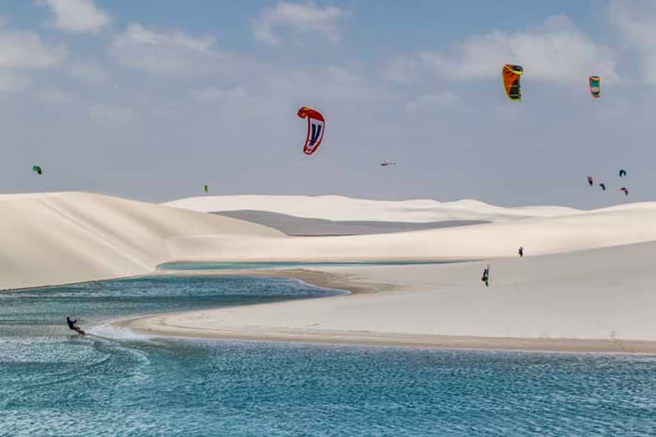 'Médico e atleta radical' paulista encara maior rally de kitesurf do mundo