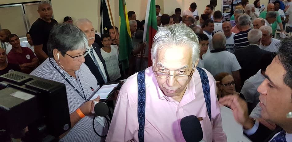 Eurico Miranda reafirma que o Vasco chegará na Libertadores após empate