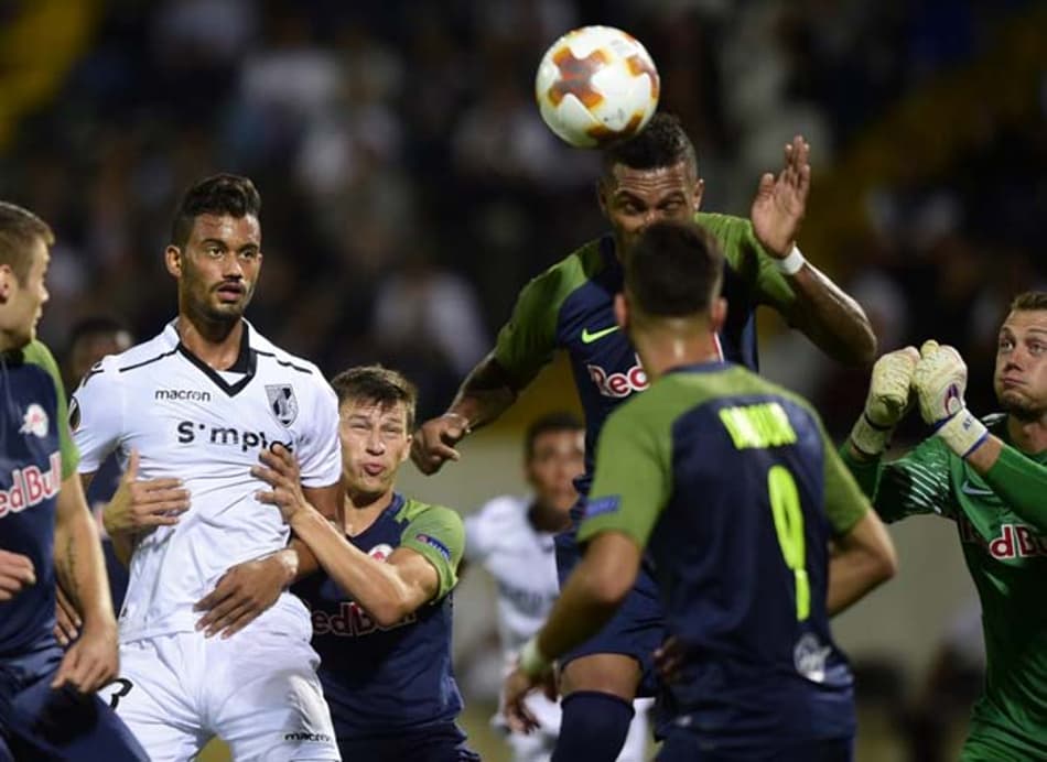 Vitória de Guimarães empatou por 1 a 1 com o Red Bull Salzburgo