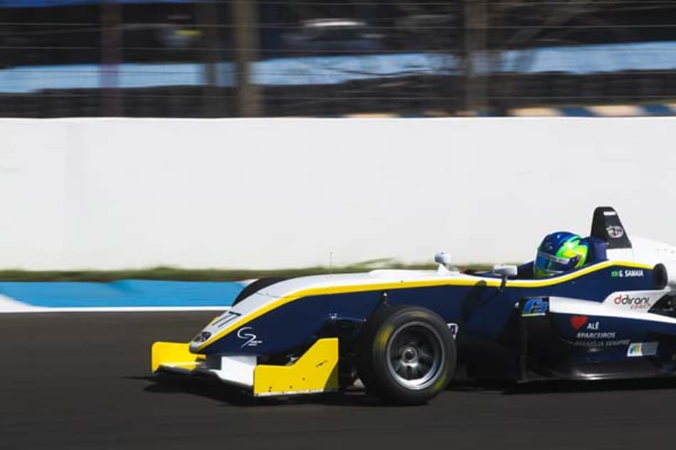 Samaia e Fraga dominam saem na frente na etapa de Londrina da F-3 Brasil