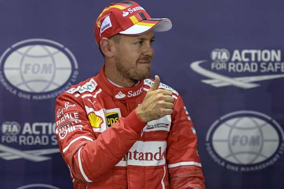 Sebastian Vettel (Ferrari) - GP de Cingapura - Fórmula 1
