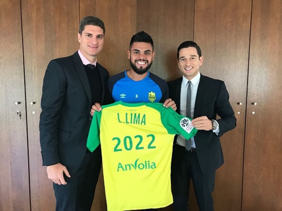 Nantes renova com Lucas Lima. Novo vínculo vai até Junho de 2022