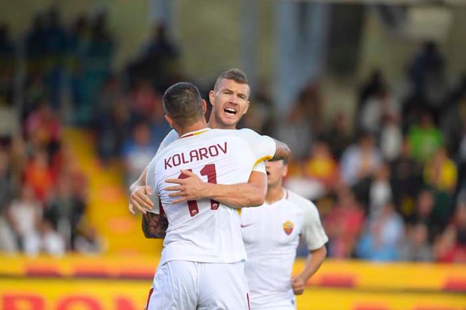 Dzeko marca duas vezes e Roma goleia o Benevento fora de casa