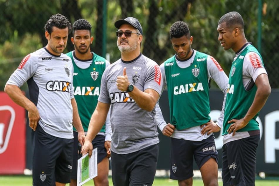 Sem capitão, Atlético-MG treina focado nas finalizações para enfrentar o Vitória