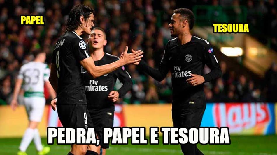14 maneiras de Neymar e Cavani definirem o cobrador do pênalti
