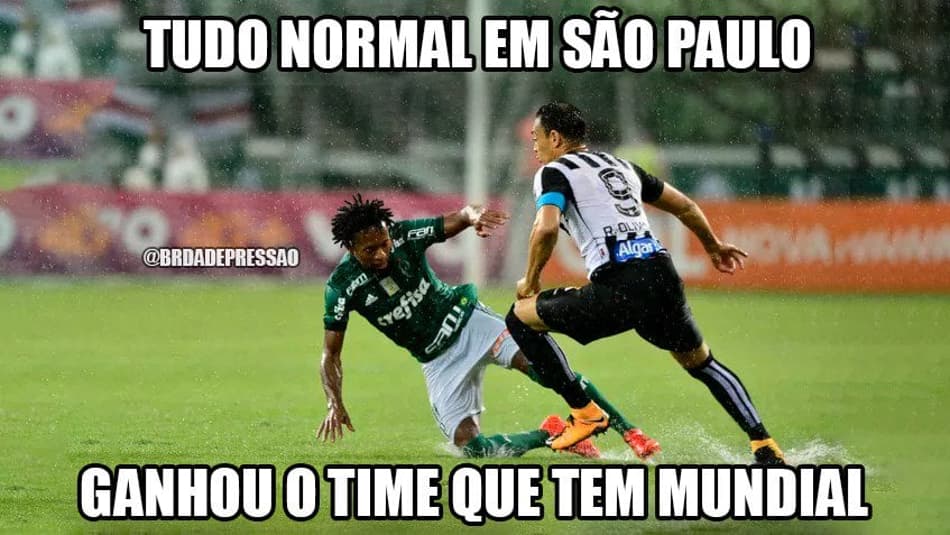 Os melhores memes da vitória do Santos diante do Palmeiras