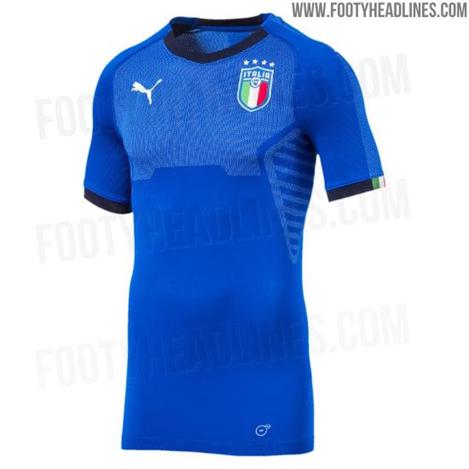 Site revela camisa da Itália para a Copa do Mundo; veja imagens
