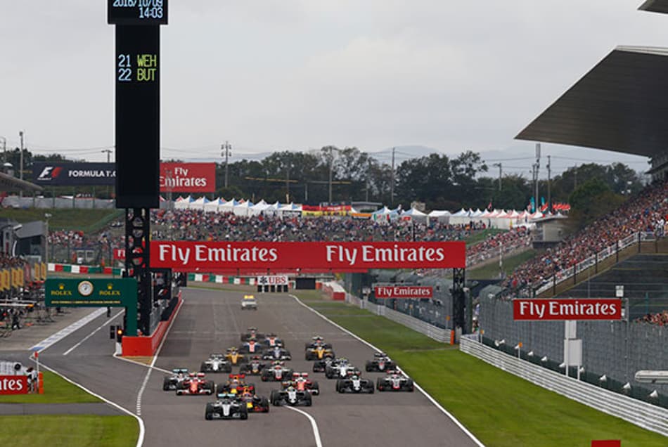 TEMPO REAL: Acompanhe o GP do Japão de Fórmula 1