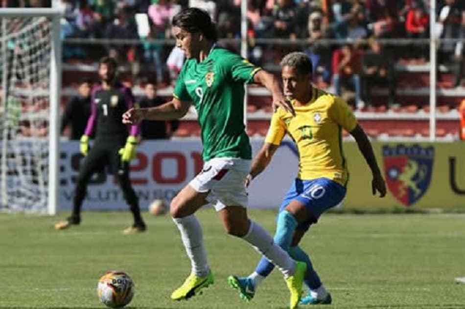 Atacante da Bolívia não tem dúvida sobre resultado contra a Seleção