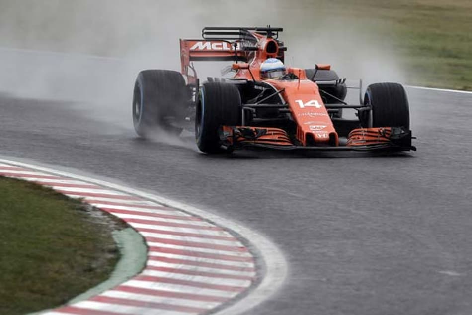 F1: Vandoorne superou Alonso com a pista seca e deixou McLaren no top10