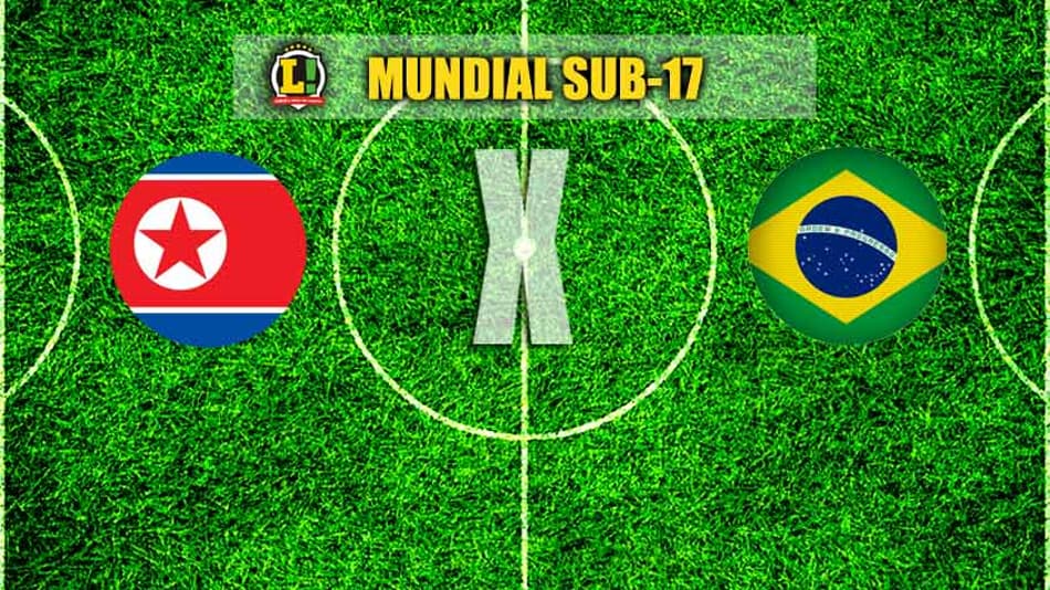 Mundial sub-17: Brasil encara Coreia do Norte para 'manter a pegada'