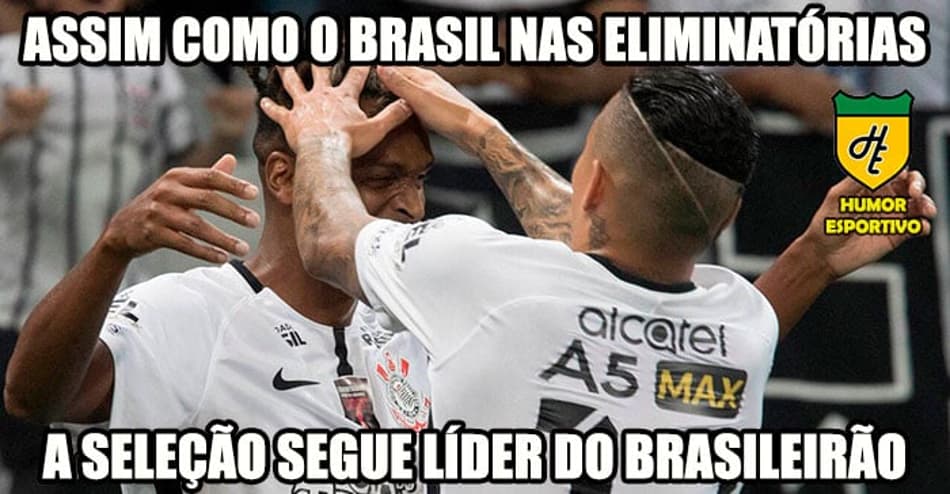 Humor Esportivo: os melhores memes da vitória do Corinthians diante do Coxa