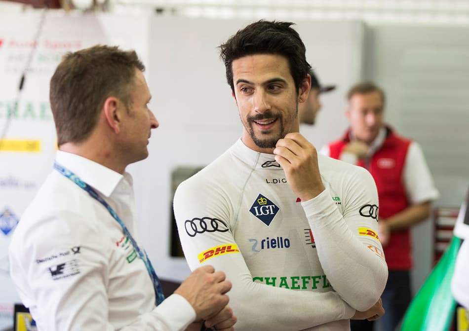 Lucas di Grassi disputa o "Race of Legends" da Audi em Hockenheim