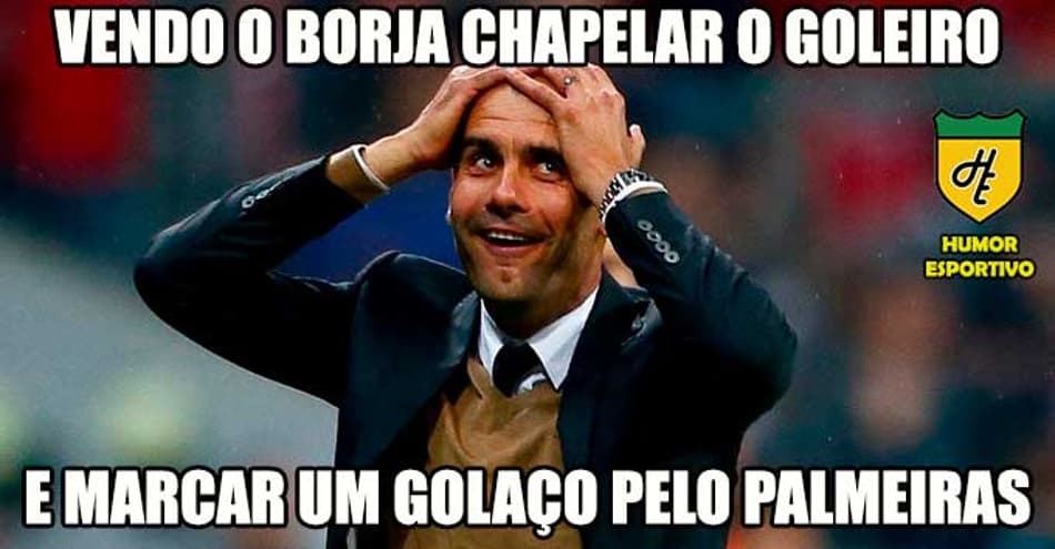 É um sonho? Borja marca contra a Ponte e memes bombam na web