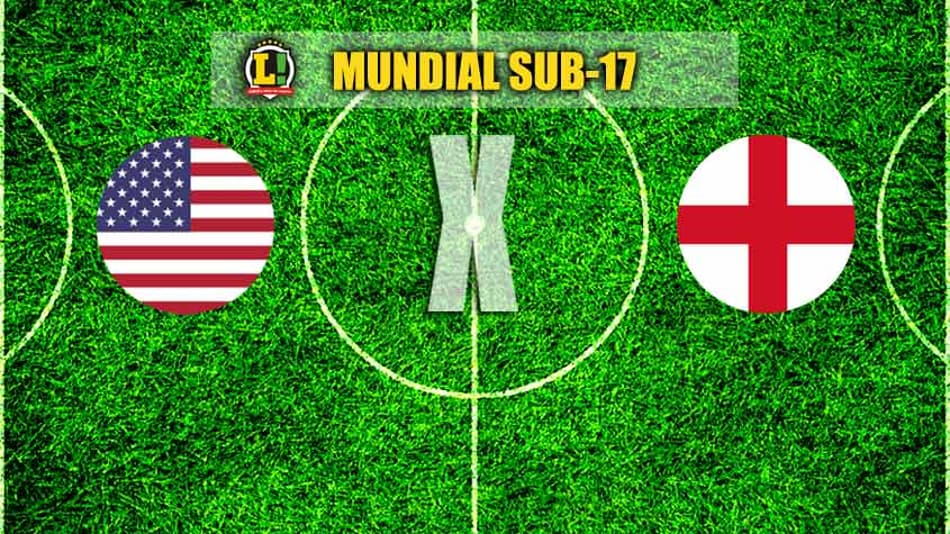 EUA e Inglaterra se encaram nas quartas do Mundial sub-17