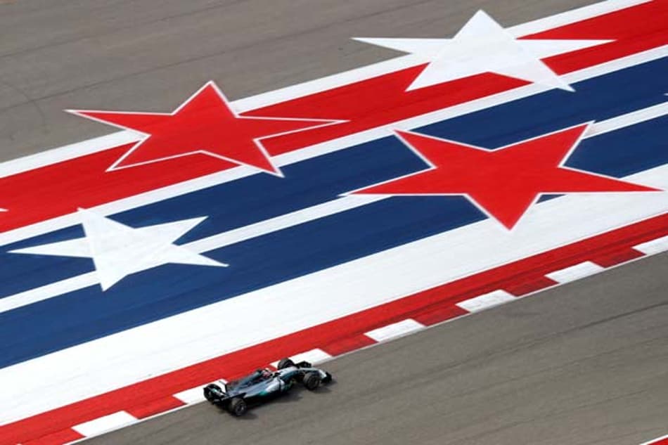 Hamilton confirmou favoritismo e liderou o dia no Circuito das Américas