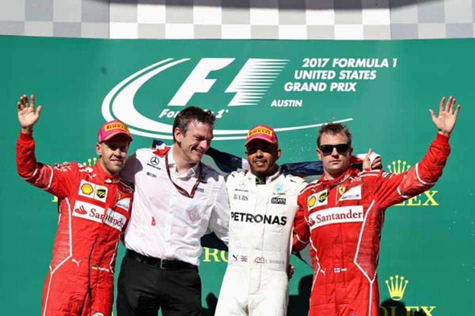GP dos EUA de F1: Reveja o "ao vivo" da corrida no Circuito das Américas