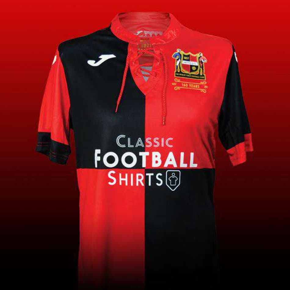 Clube mais antigo do mundo lança camisa especial para celebrar 160 anos