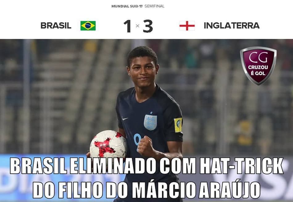 ‘Filho’ do Márcio Araújo elimina o Brasil e gera piadas na web